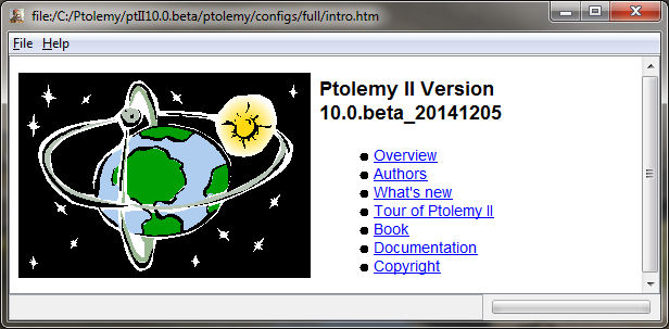 ptolemy start